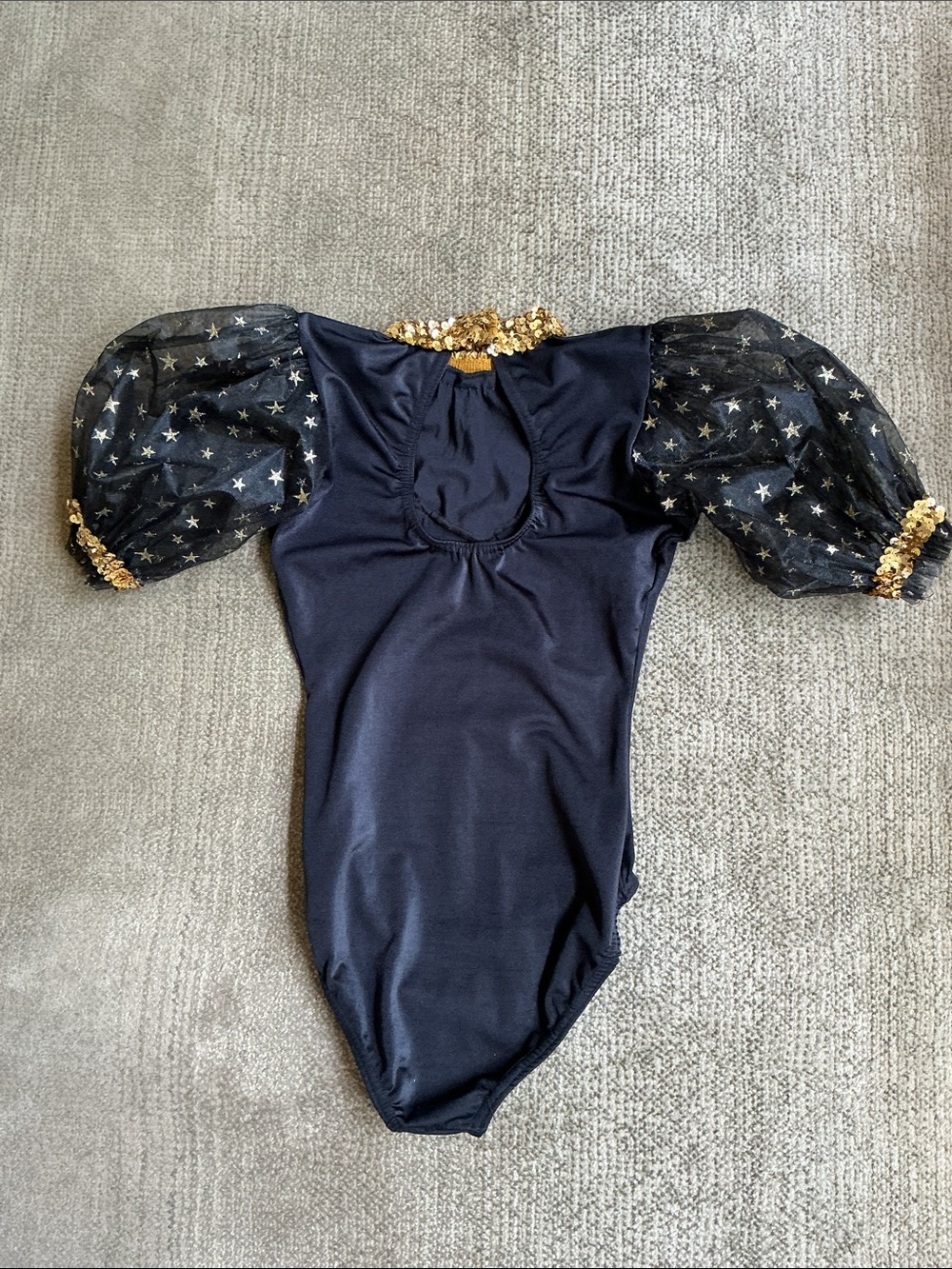 A Wish Come True -Sz S Adult- Black and Gold Star Tutu Costume - Picture 5 of 14